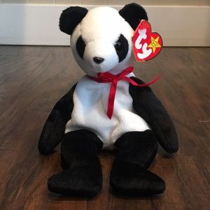 RETIRED/RARE Ty Beanie Baby FORTUNE Bear ERRORS With Tags